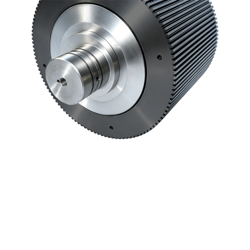 Suku Cadang Pabrik Pelet Produktivitas Tinggi Rakitan Ring Die Roller Shell